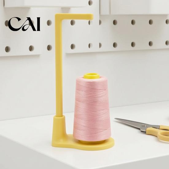 Universal Thread Stand Large Spool Stand, 3D Printed Holder, Quick Mount Easy Install Sewing Accessory Cone Holder Prevents Tangling Breaking