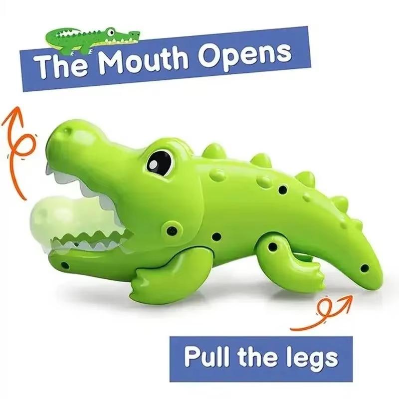 New Summer Plastic Baby Crocodile Bath Toys Are Perfect For Fishing Catching Games Toddlers Kids Fun To Playing In Water
