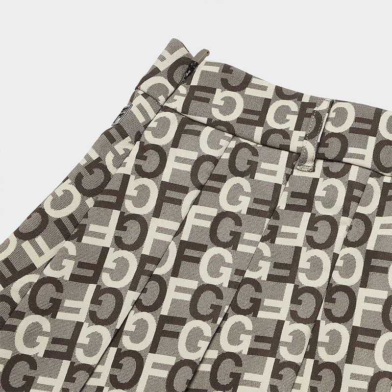 New FILA Golf Series Casual Short Skirts Women's All Over Print A11W345308F-ZA