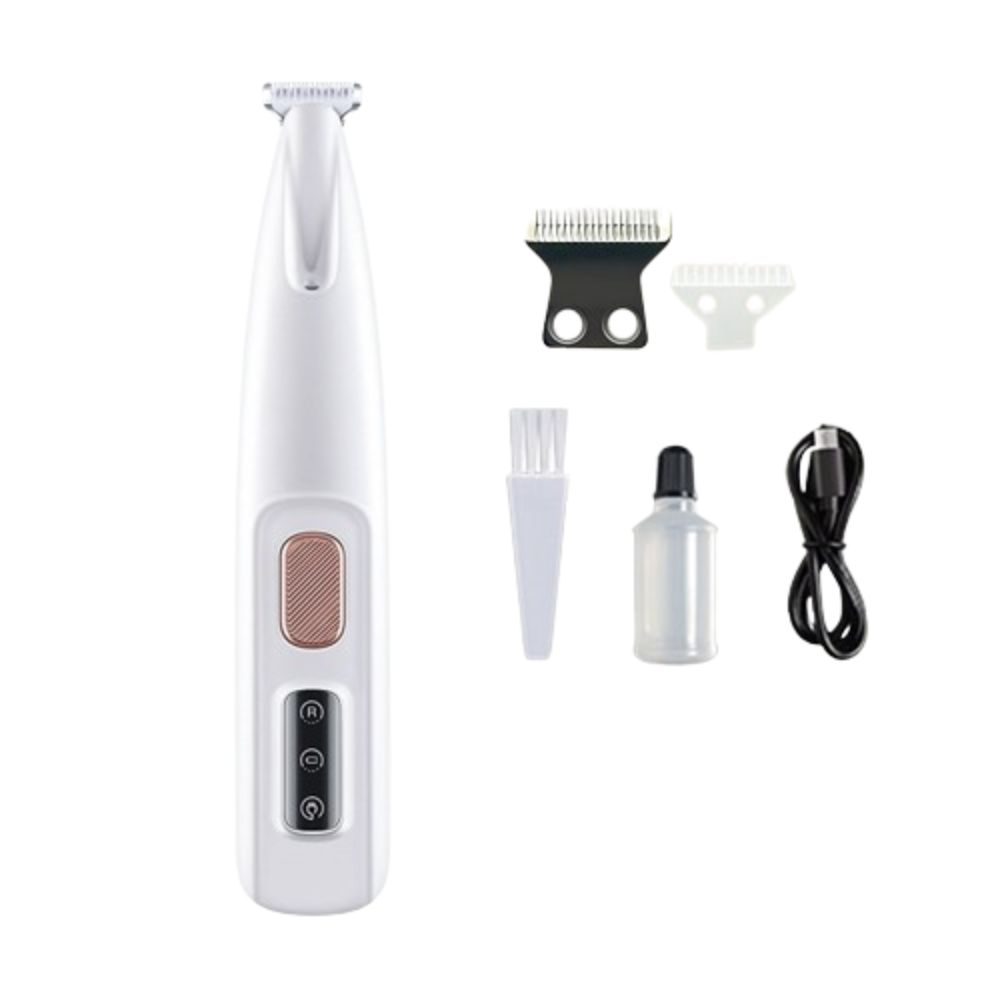 Smart Display Cat Grooming Clipper with LED Pet Paw Trimmer Cordless Dog Hair Trimmer  Cleaning