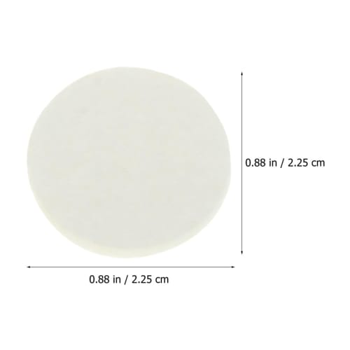 DOITOOL Aroma Diffuser Cotton Pads, 100 Pieces, Lightweight Air Diffusion Pads for Oil Diffuser Necklaces, Replacement Aroma Humidifiers, Necklaces, B