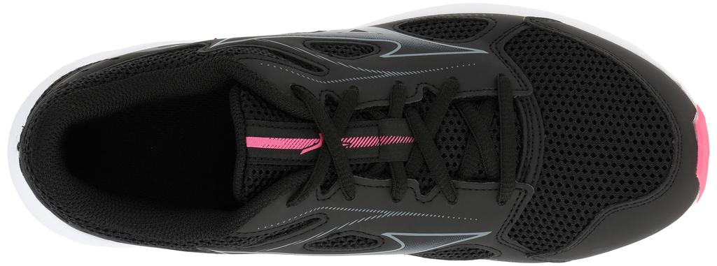 Mizuno Maximizer Running Shoes, Size 26, Women's, Black, Charcoal Gray, and Pink, Size 24.5 cm, 3E