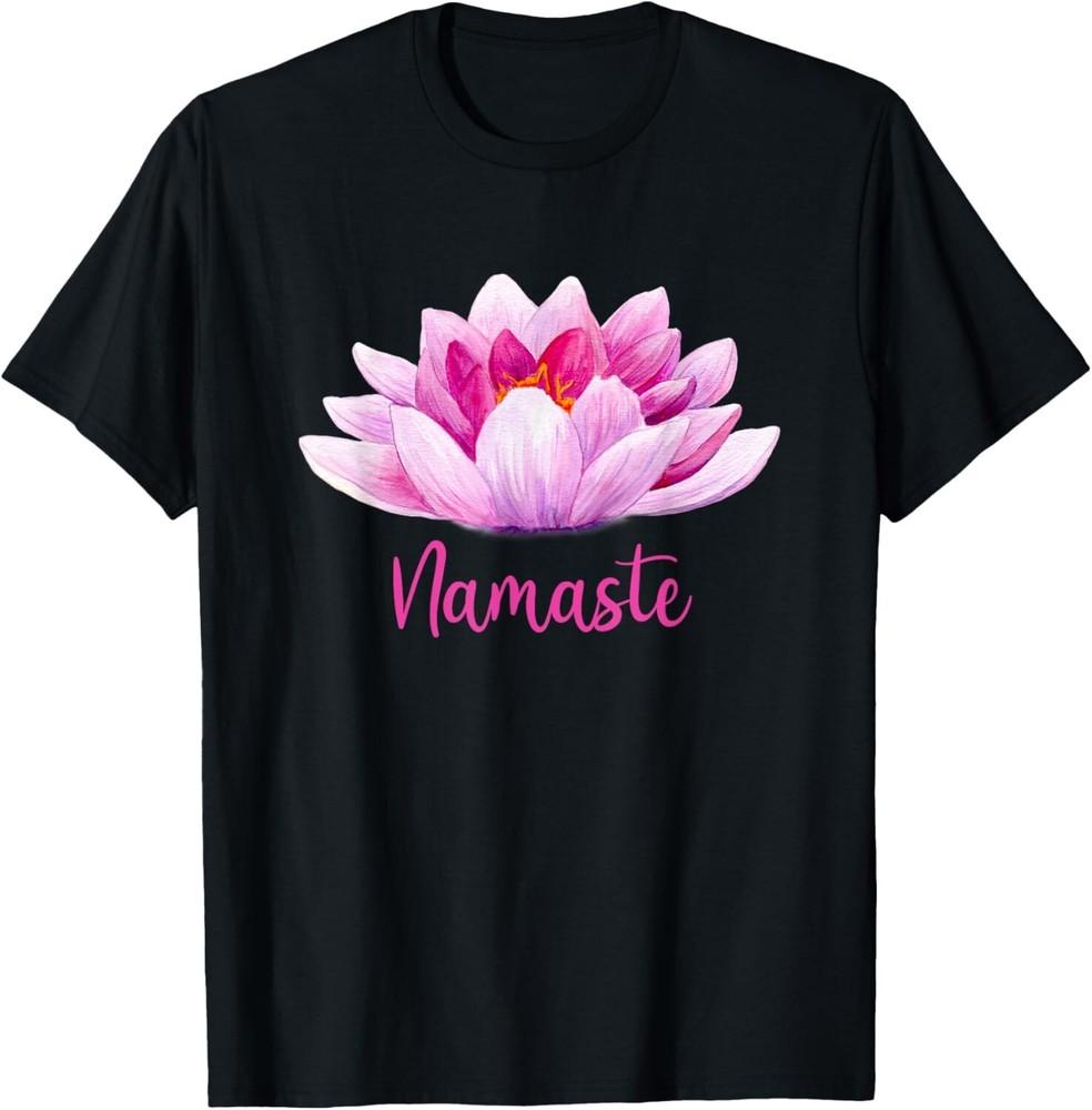 Namaste Lotus Yoga Gifts Meditation Meditate Flower Gift Unisex T-Shirt