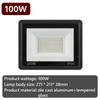 220V IP66 Waterproof Garden LED Spotlight 100W 50W 30W High Brightness LED Suitable for Outdoor Lighting in Garden Streets