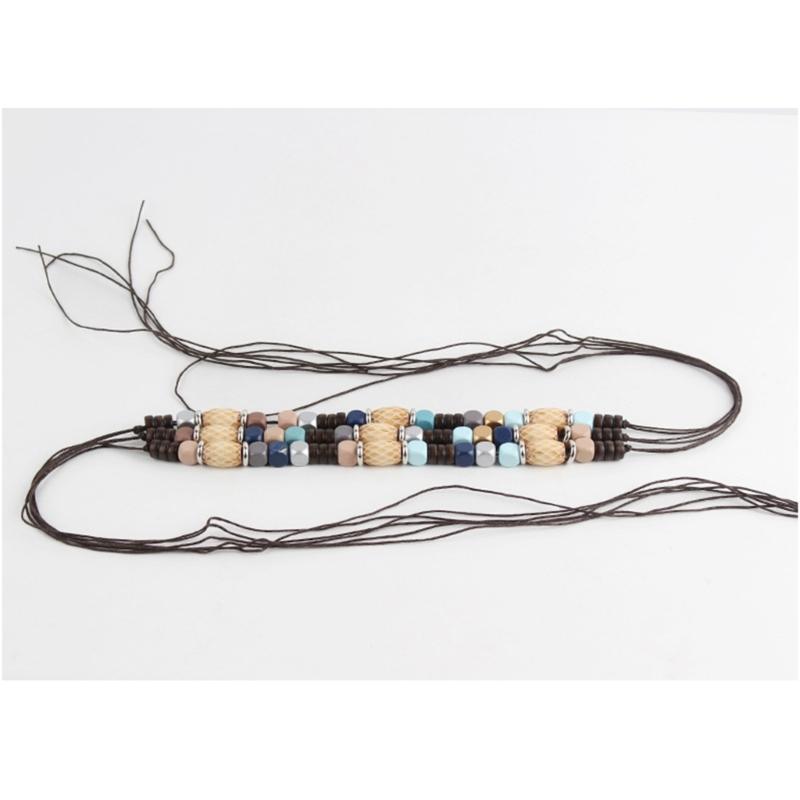 Unisex Hat Belts Stone for Travel Photography Props Handmade Belt Hat Bands