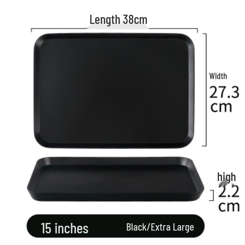 Nordic Style Melamine Serving Tray