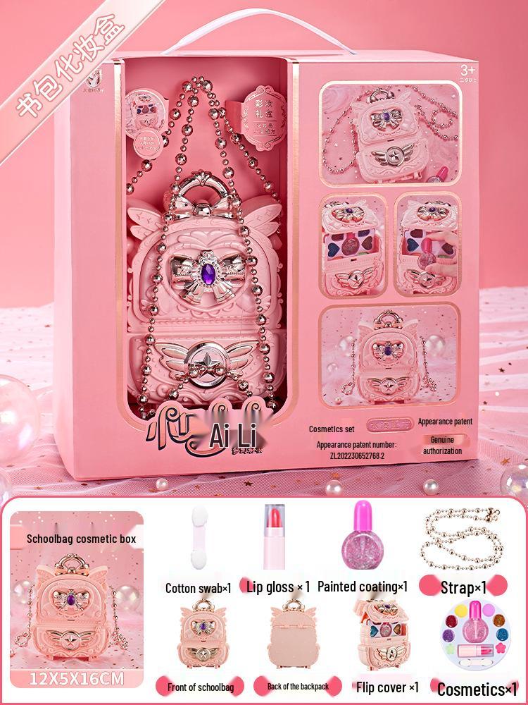 Kids' Makeup Set: Lipstick Toy for Girls Aged 3-6 – Pretend Play Kit