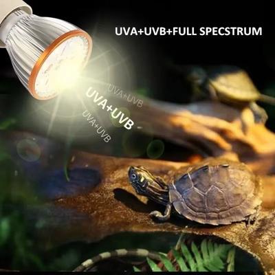 Lamp Spot LED Reptile Light Bulb Full Spectrum 5.0/10.0 UVA UVB Terrarium Lamp E27 Lighting Small Pet Heating Bulb Night Vision