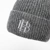 Autumn Winter Men's Hat Knitted Velvet Warm Cap Outdoor Young and Middle-Aged Wind-Proof Cap