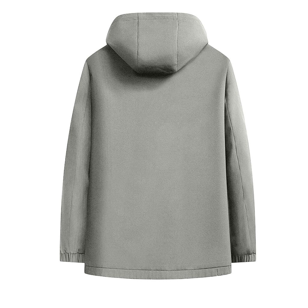 Men's Leisure Hooded Hood Jacket Coat