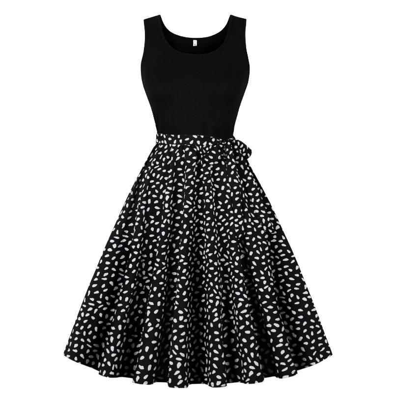 

Летний новый ретро жилет с воротником без рукавов черный принт с надписью маятниковый комбинезон XXL