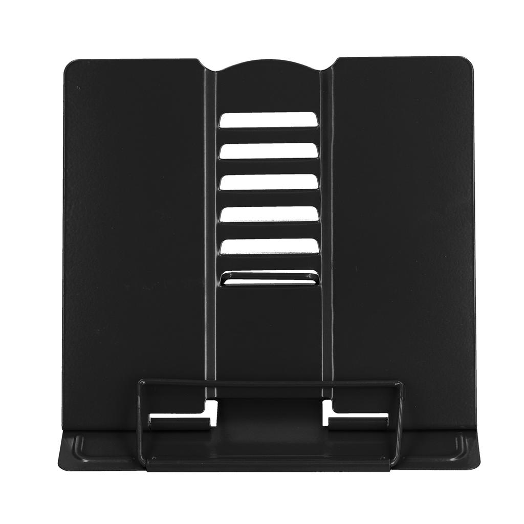 Book Stand 6 Speeds Adjustable Portable Metal Books Holder for Books Documents Reading Tablets Watch