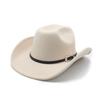 England Style Wool Felt Hat For Men With Wide Brim Sunshade Summer Fashion Accessory