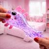 Anti-Stress - BG INTERNATIONAL - AXOLOGEL_3x - Lot 3 Glitter Axolotls - Stretchy Gel - 10 Cm Multicolor