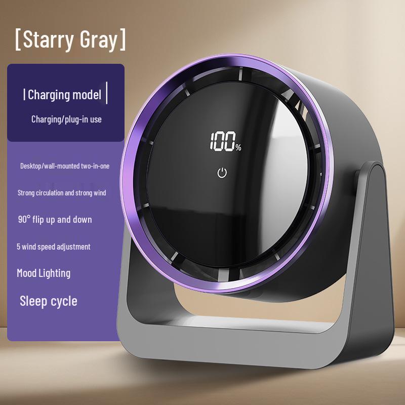 Portable Student Desktop Fan: Handheld, Outdoor & Dorm Use - Popular Sale!
