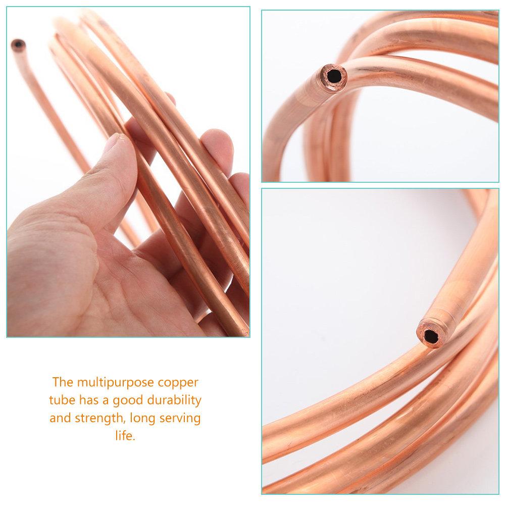 2 Pcs Air Conditioning Copper Pipe Bendable Tubing Conditioner Internal Connection
