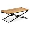 VidaXL Table basse Bois de manguier massif 110 x 55 x 42 cm