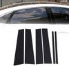 6Pcs Pillar Post Cover Trim Mirrored Finish Weather Resistant Easy Installation Pillar Post Trim for   2004 to 2015