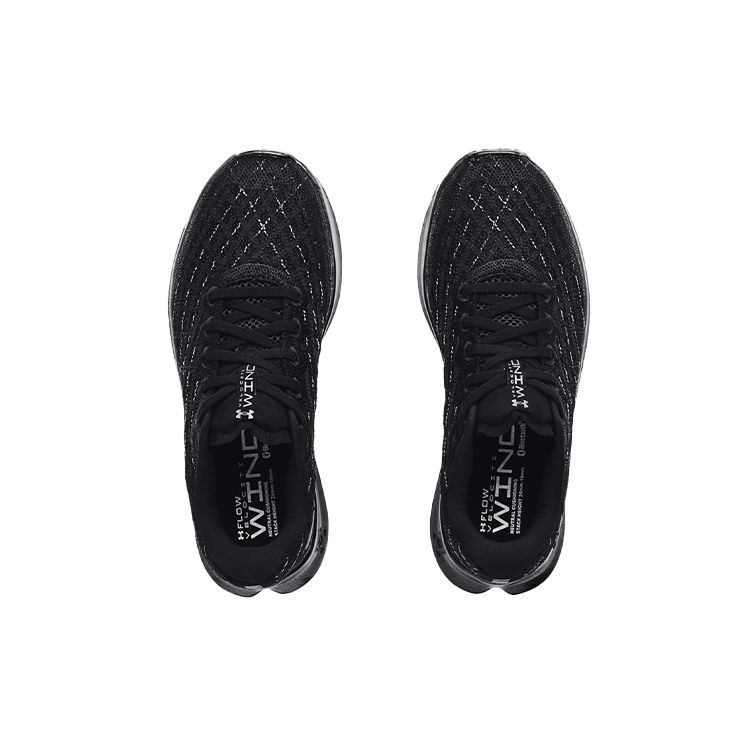 Under Armour Flow Velociti Wind Black Halo Grey Women Sneakers 3023561-004