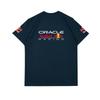 Oracle Red Bull Racing F1 T‑Shirt Unisex Short Sleeve Tee Formula 1 Racing Fans Casual Tops