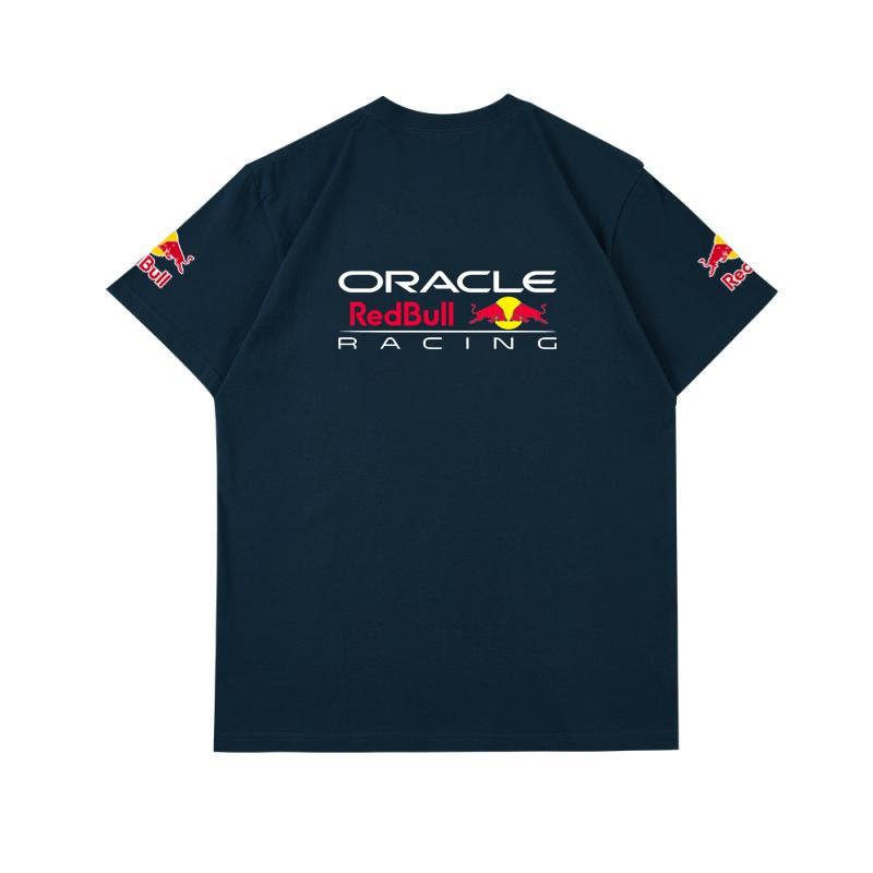 Oracle Red Bull Racing F1 T‑Shirt Unisex Short Sleeve Tee Formula 1 Racing Fans Casual Tops