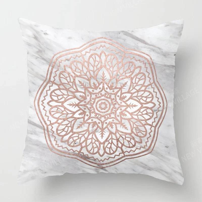 

Абстрактный Дизайн Личности Розовый Мрамор Чехол для Подушки Домашний Декор Наволочка Декор для Дивана в Гостиной 66x66cm