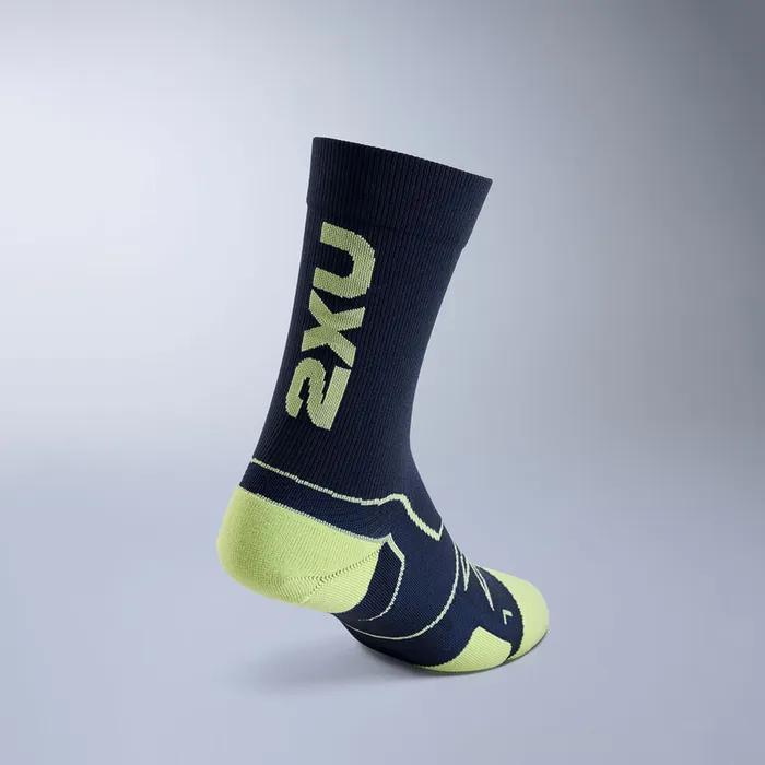 (Unisex) Vector Cushion Crew Socks_UA5053EMDN-CLM