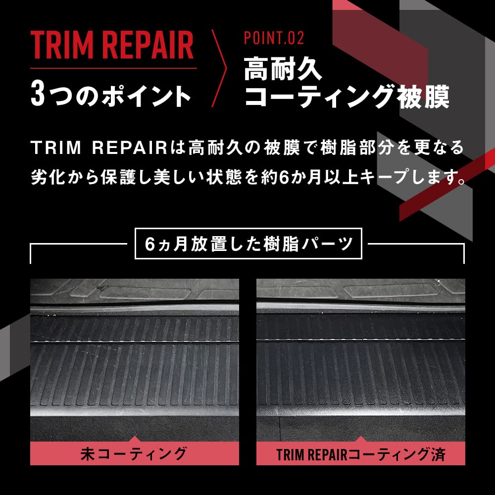 Pit One TRIM REPAIR Trim Repair Agent for Unpainted Resins