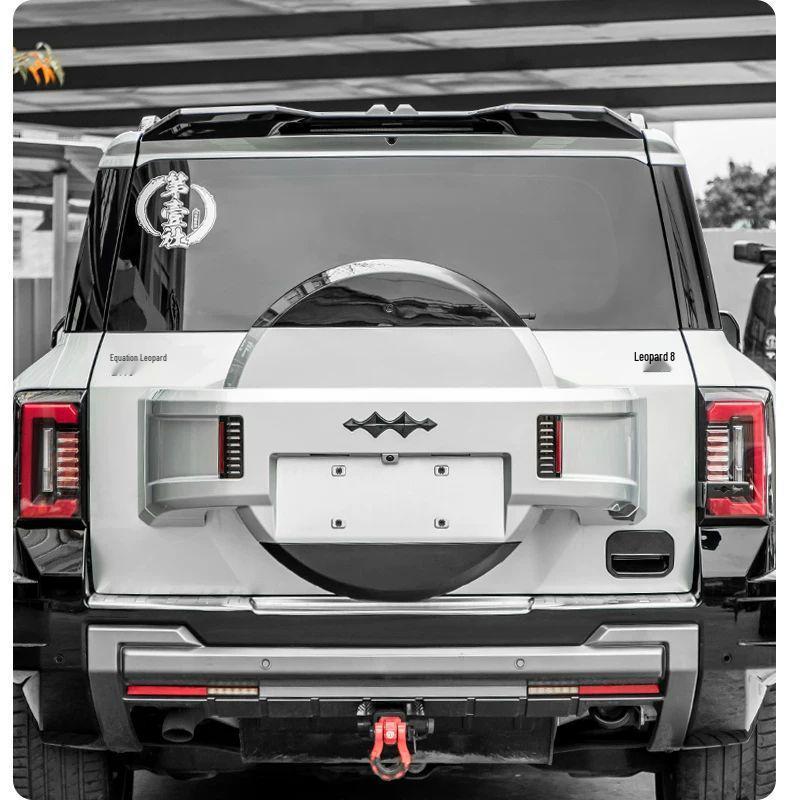 Equation Leopard 8 Special MC Sport Rear Top Diffuser Hole-Free Exterior Upgrade Spoiler