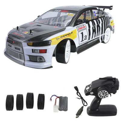 Remote Control Racing Car Double Battery Warehouse 1:10 Model Vehicle (2pcs Batteries)