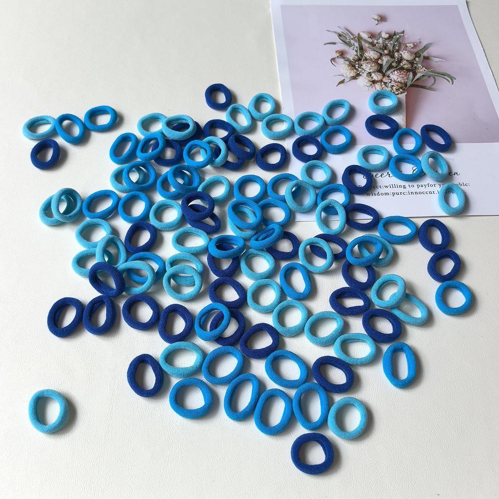 100pz Elastici per Capelli in Spugna per Bambini - Elastici Morbidi, Piccoli e Delicati sui Capelli per Ragazze