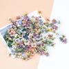 50PCS 2CM Multicolor Daisy Head Mini Silk Artificial Flowers Wall for Crown Scrap Wedding Home Decor DIY Garland Headdress