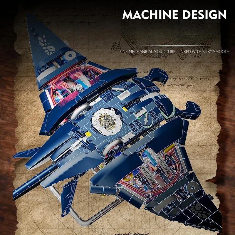 MOC Mechanical Manta Ray Sea Animal Set Power Motor Building Blocks Bricks DIY Model Kids Assembly Toy Christmas Birthday Gifts