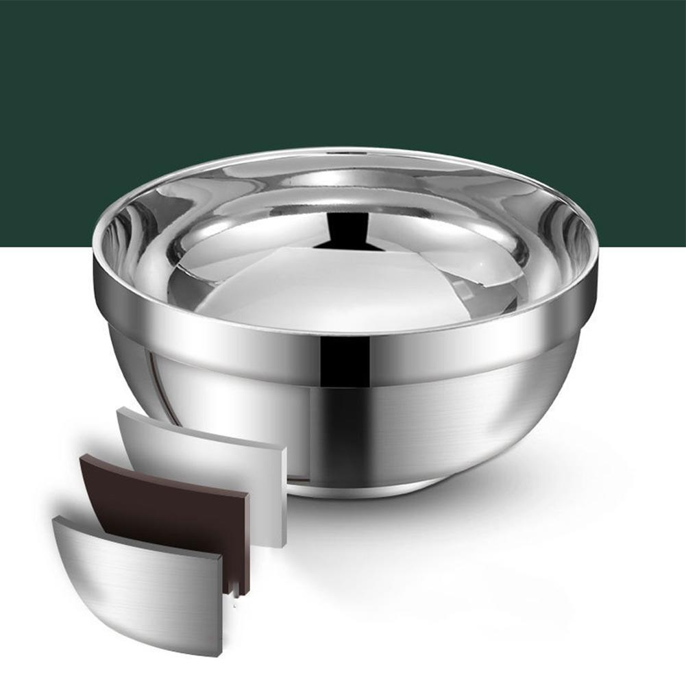 Multifunctional Stainless Steel Deep Dish Bowls Perfect for Salad and More