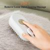 Cat Steamy Brush 3 in 1 Electric Anti-splashing Cat Brush with Steam Spray for Massage Pet Grooming Comb Hair Removal Combs New