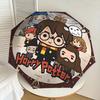 1PC Harry Potter Umbrella-8-Rib Reinforced, Automatic Open, Lightweight & Durable, Cute Fashion Accessory for Outdoor, D2703