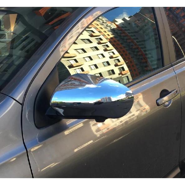 For Nissan Qashqai Dualis +2 J10 2007-2010 2011 2012 2013 ABS Chrome Side Door Rearview Mirror Cover Frame Trims Car Accessories