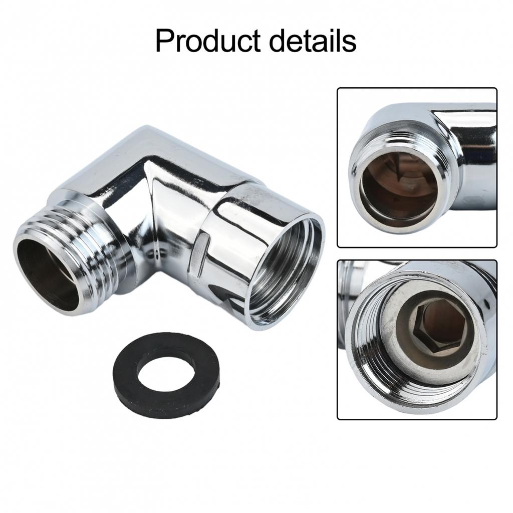 User Friendly 90 Degree Shower Elbow Adapter for Easy Plumbing Adjustments
