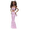 Barbie Deluxe Style Pink Flare Doll Pretend for Ages 4 and JJN72 Jeans, Dress-Up House, Play, Up, Pink,