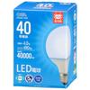 OHM Electric LED Ball Bulb, E26 Base, 40W Equivalent, G95 Daylight White, Omnidirectional, Suitable for Enclosed Fixtures, 5-Year Warranty, LDG4D AG6
