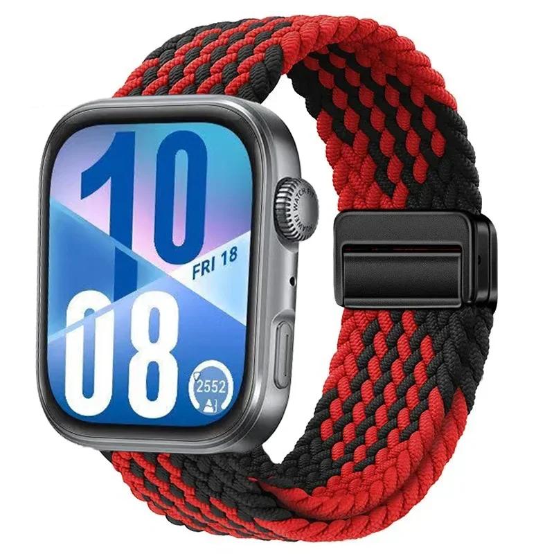 Magnetic Braided Strap for Huawei Watch Fit 4 Pro 3 Nylon Loop Correa Sports Bracelet for Huawei Fit3 Fit4 4Pro Band Accessories