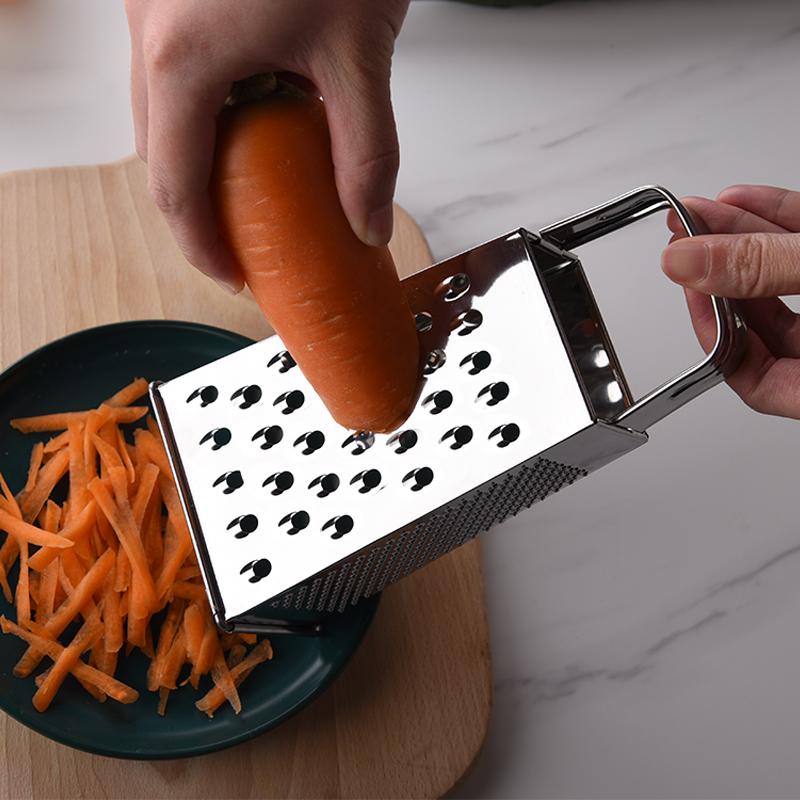 4 sided shredder Stainless steel Cutter Slicer Tower-shaped Potato Cheese Grater Multi-purpose Fruits Cutter Kitchen Accessories