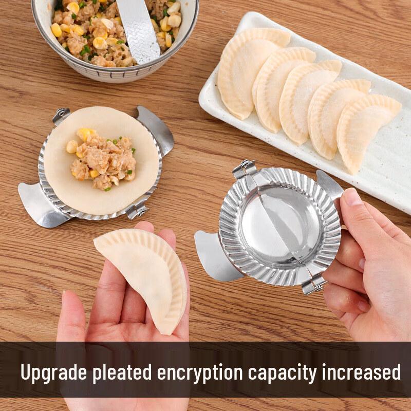 Qiwai 304 Stainless Steel Dumpling Maker Mold