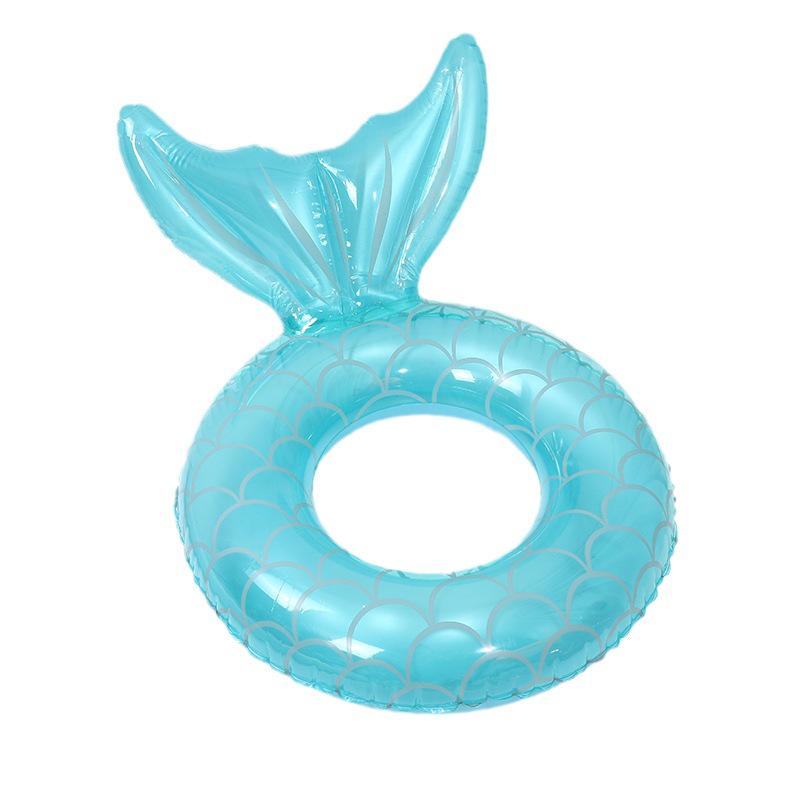 Adult Mermaid Tail Inflatable Float Chair - Swim Ring Lifebuoy Raft