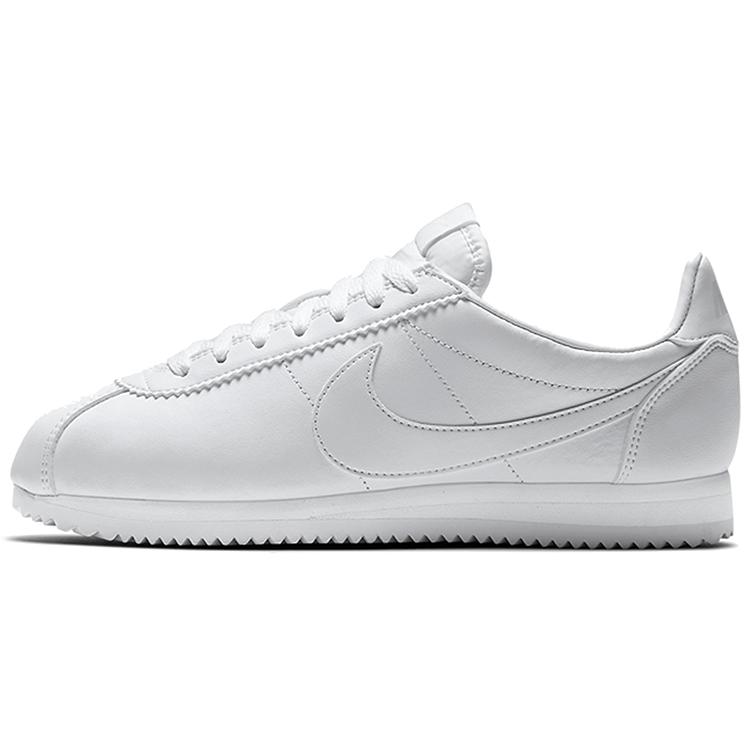 Nike Womens Classic Cortez Leather `White`