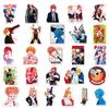 51Pcs Chainsaw Man Anime Stickers Pochita Denji Makima Cartoon Decals For Skateboard Motorcycle Laptop Waterproof Diy Sticker