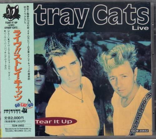 

CD STRAY CATS - Живьём! TECW20652 Япония ObiRock Б/У