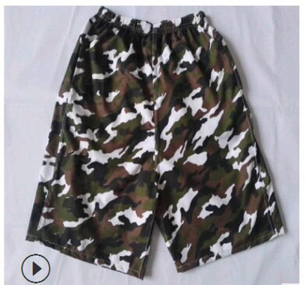 Men's Quick-Dry Camouflage Beach Shorts: European & American Style Swimming and Casual Wear