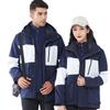 Men's & Women's Waterproof Mountaineering Jackets: Detachable, Three-in-One Workwear