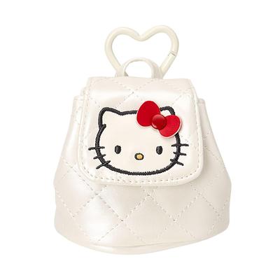 Sanrio Mini Pouch Hello Kitty White 648001 Backpack-Style (Miniature Quilt)